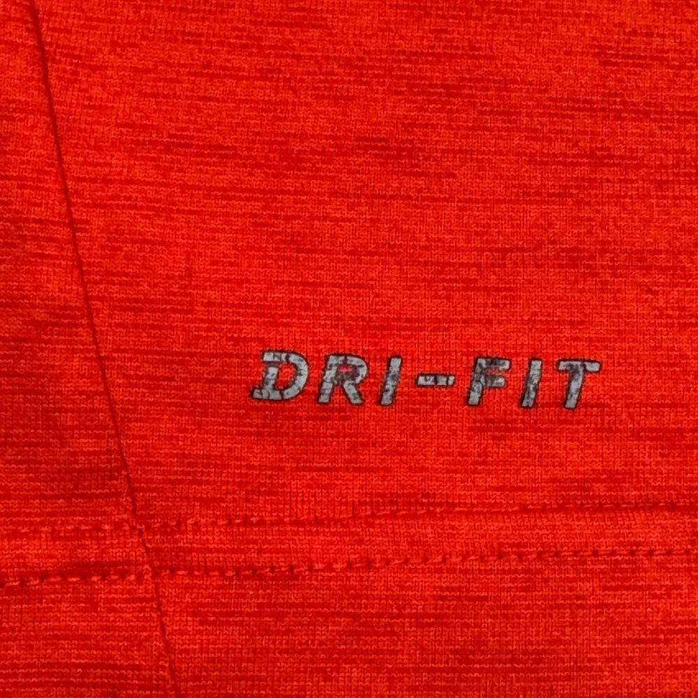 Nike Dri Fit Men's Red/Orange‎ Short Sleeve Athletic T Shirt Size Large L